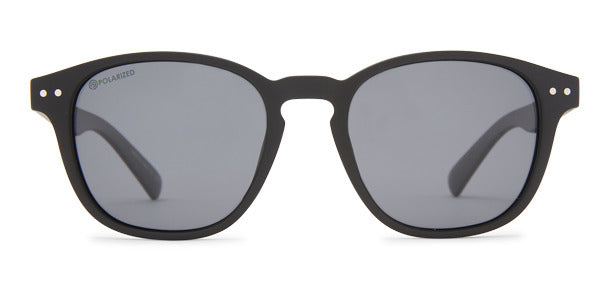 Switch Vision Polarized Glare Altitude Non-Reflection Plastic Sunglasses, MBLK Matte Black (Polarized True Color Grey Reflection Silver)