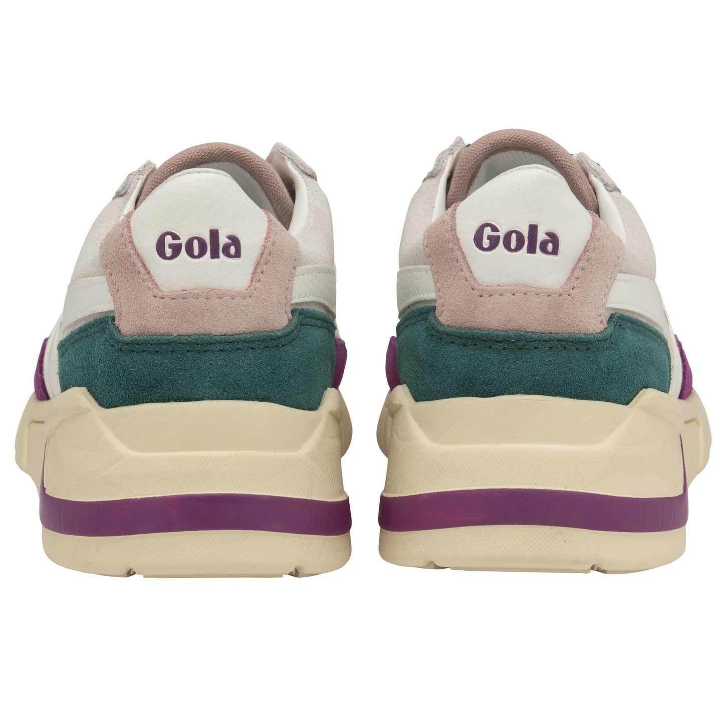 Gola Eclipse Trident White/Foxglove/Chalk Pink Women's