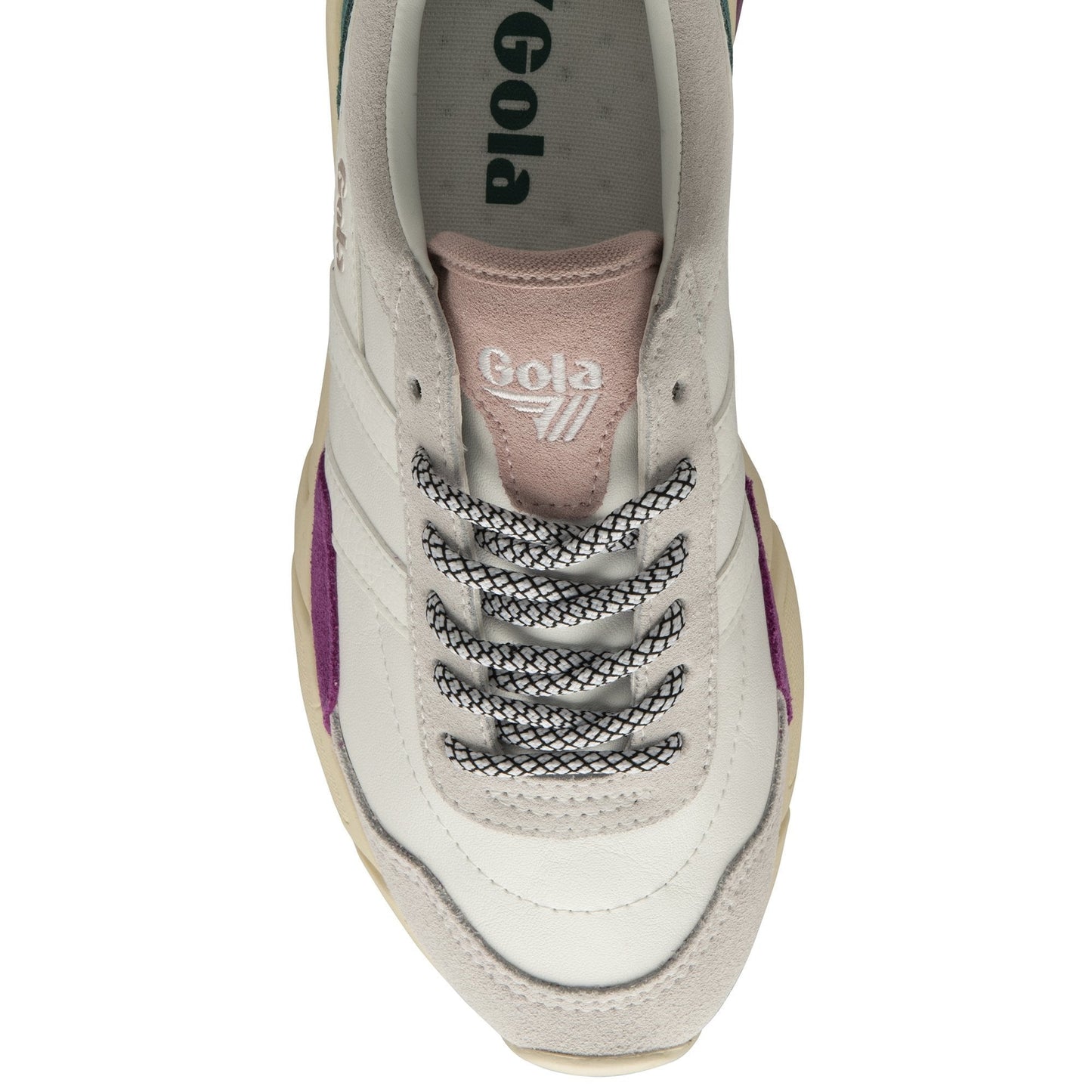 Gola Eclipse Trident White/Foxglove/Chalk Pink Women's