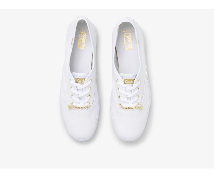 White 2024 ladies keds