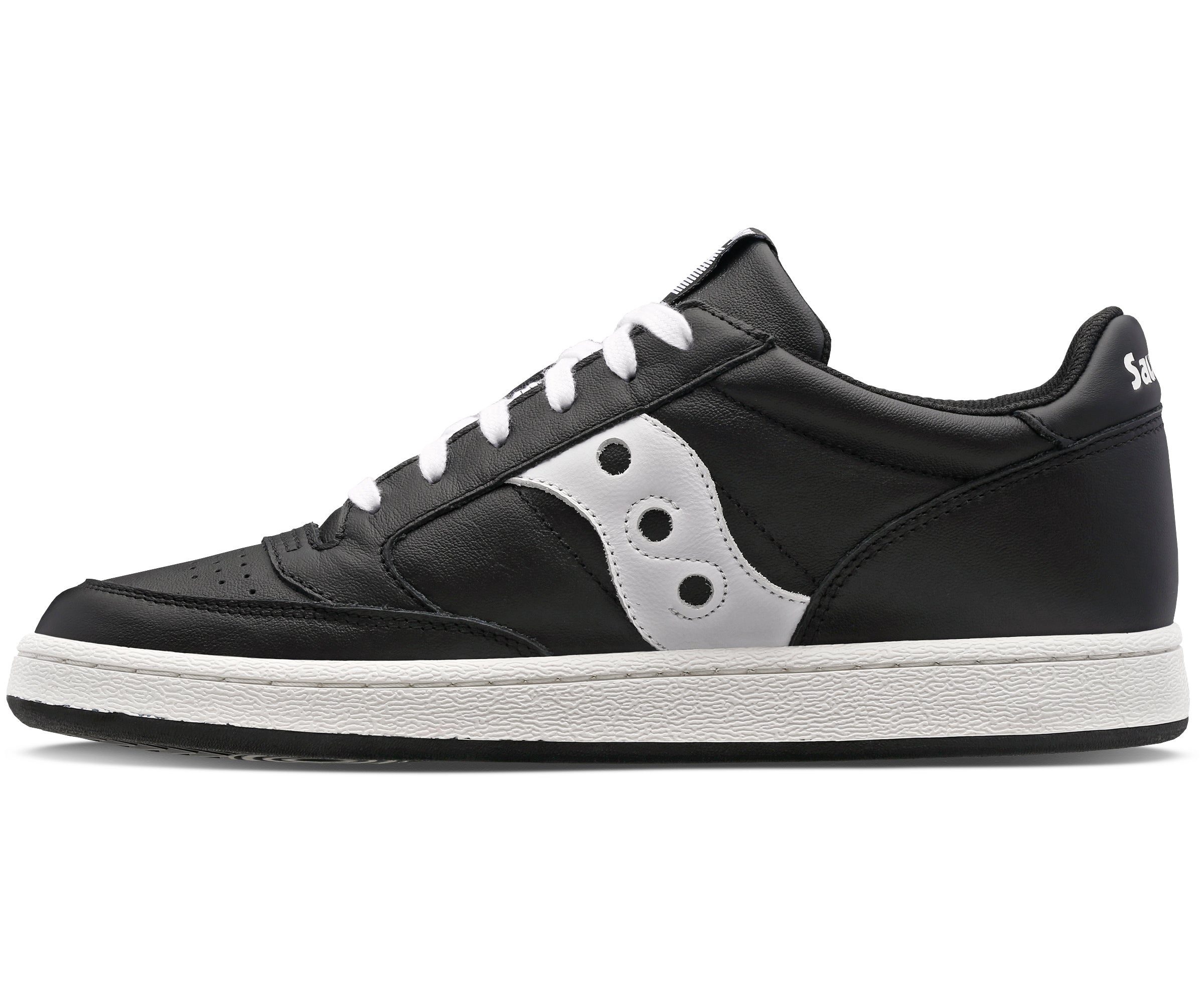 Saucony jazz hot sale black white