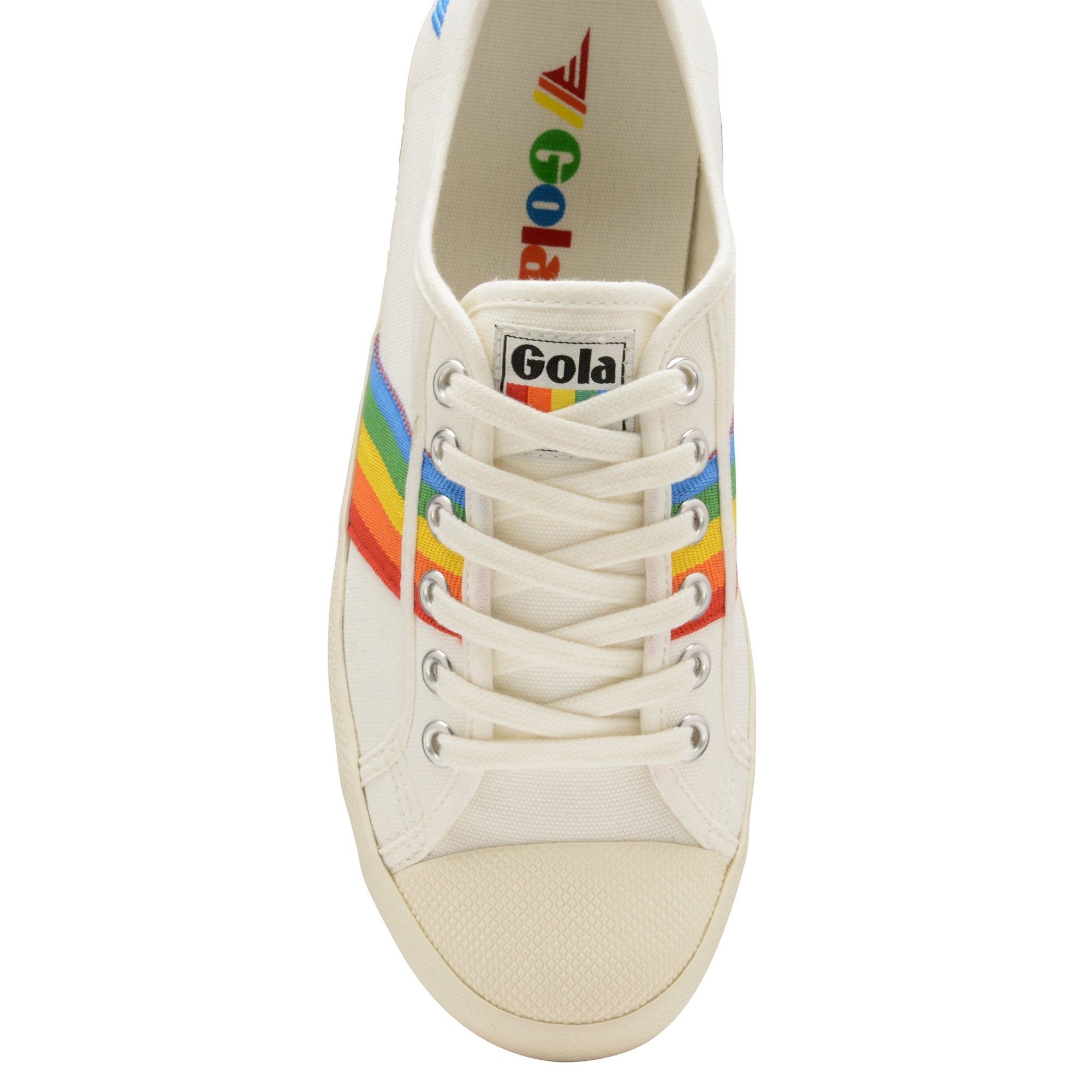 Gola Vegan Coaster Rainbow Off White Multi Women s