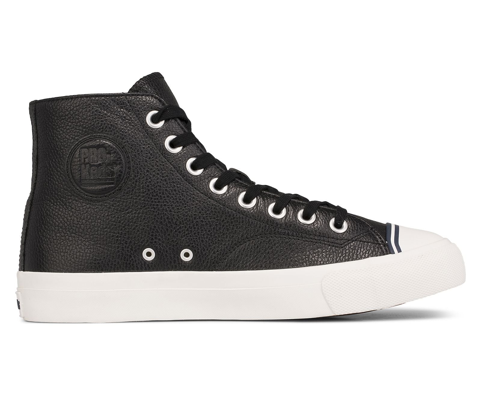 Pro-Keds Royal Hi Classic Leather Black Unisex Men's Women's