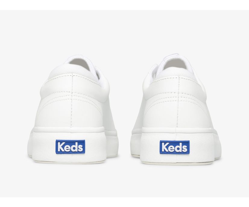 Plain shop white keds